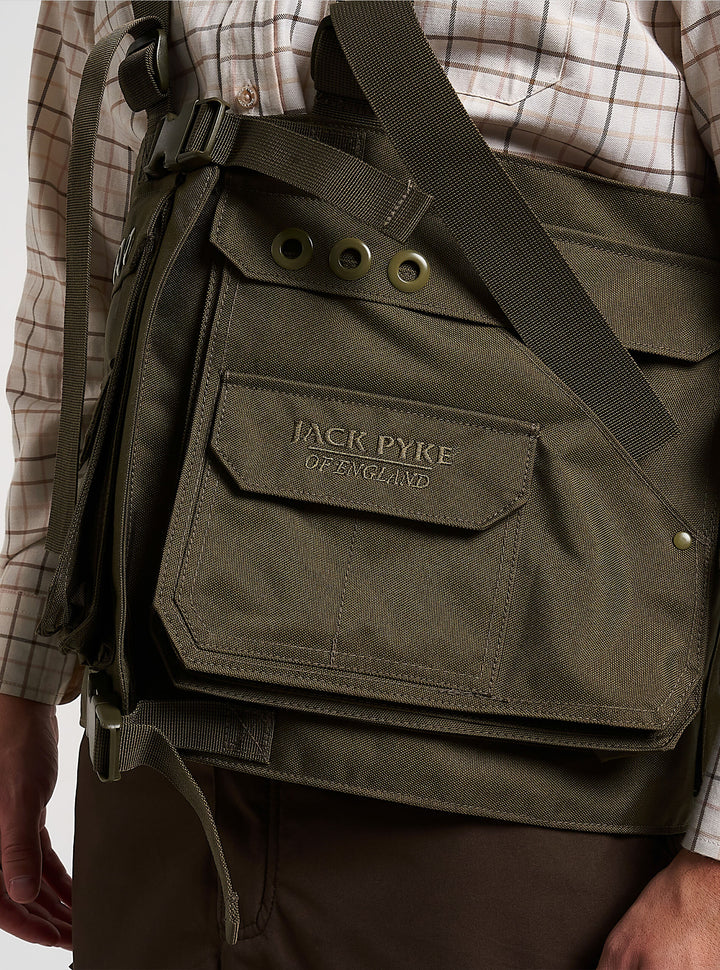 JACK PYKE Dog Handlers Gilet da pesca da caccia verde