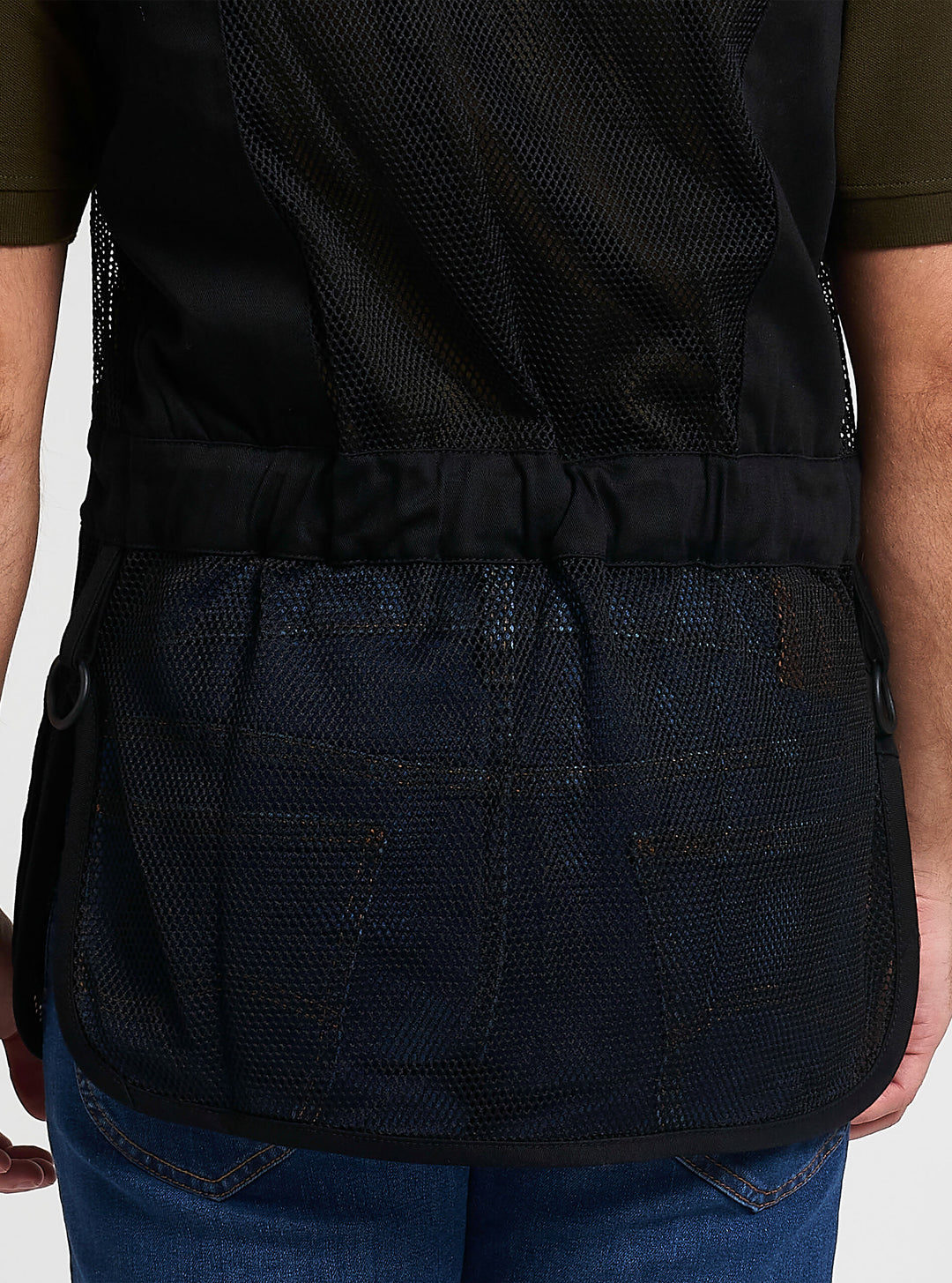 Jack Pyke Men’s Skeet Vest – Clay Pigeon Shooting Waistcoat with Breathable Mesh, Suede Trim & Multi Pockets – Lightweight Outdoor Hunting Jacket