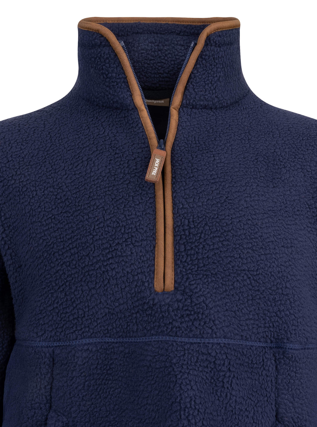 JACK PYKE Junior Half Zip Sherpa Fleece Pullover
