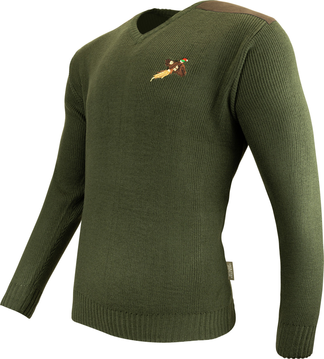 JACK PYKE Shooters Pheasant Embroidered Motif Pullover