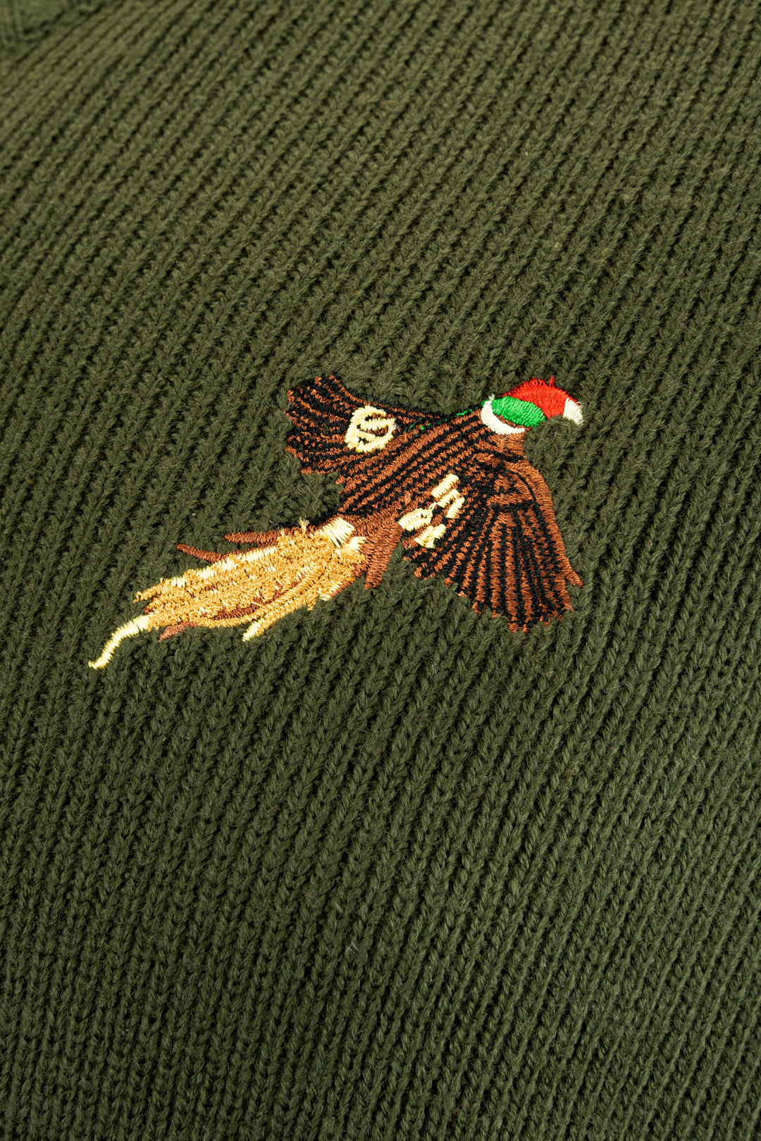 JACK PYKE Shooters Pheasant Embroidered Motif Pullover