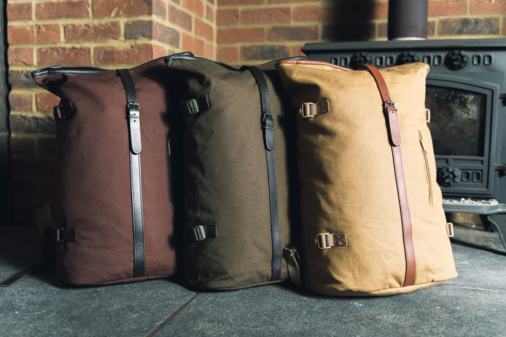 JACK PYKE Zaino pieghevole in tela di cotone pesante