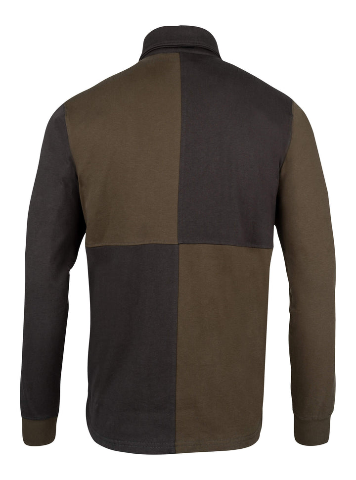 JACK PYKE Mens Long Sleeve Rugby Shirt