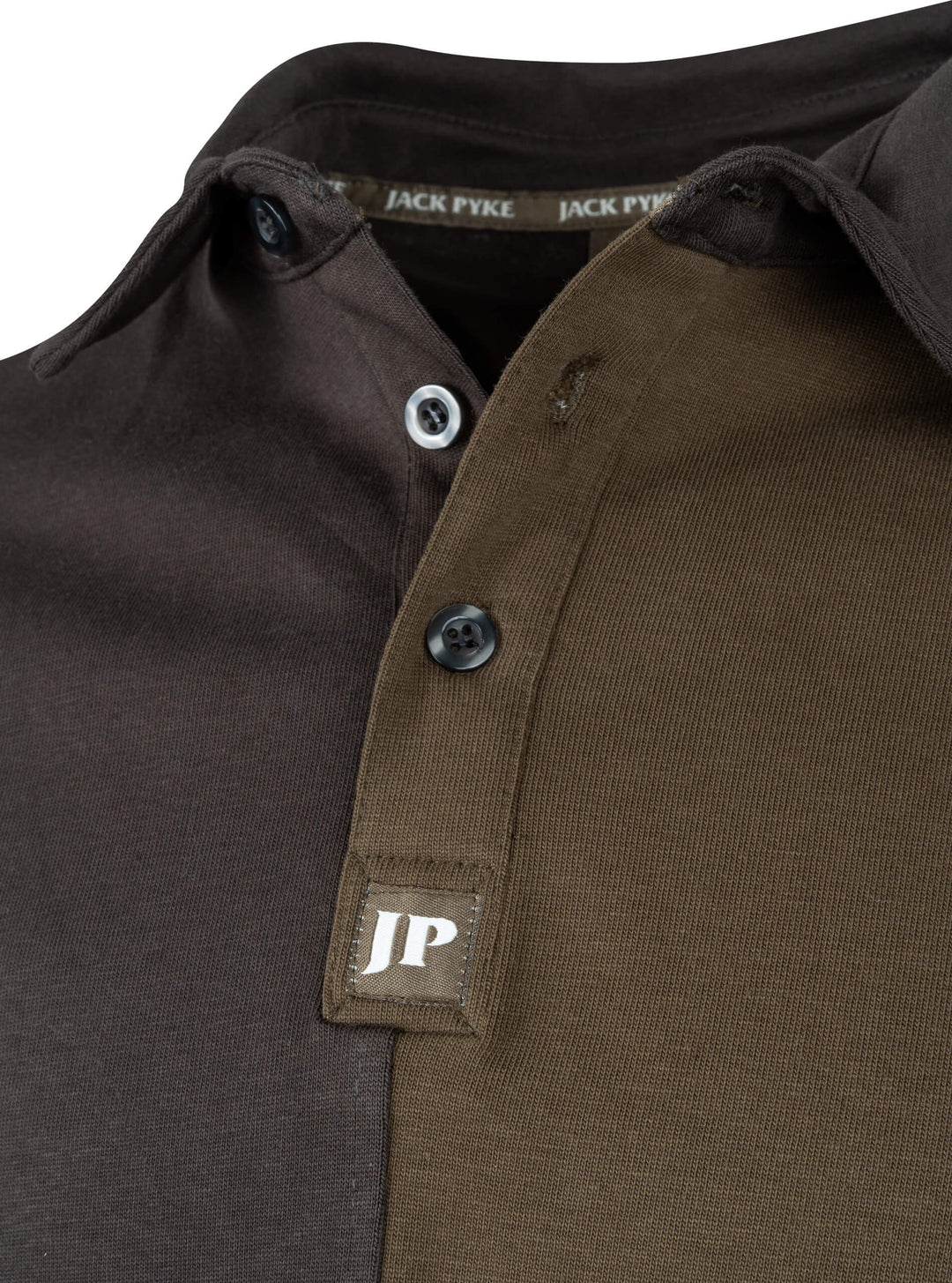 JACK PYKE Mens Long Sleeve Rugby Shirt