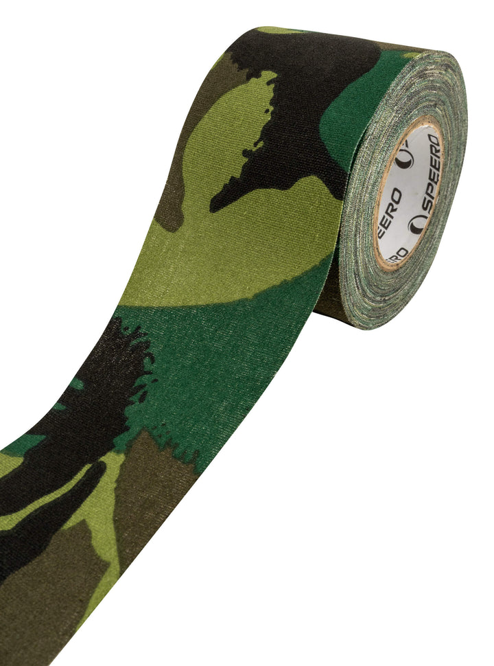 SPEERO Self Adhesive Fabric Tape 10 m x 50 mm, Camo Fabric Repair Tape