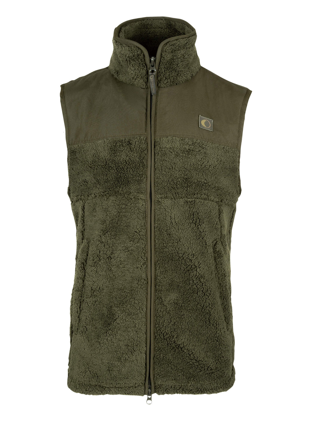 SPEERO Sherpa Fleece Gilet for Mens – Deep Pile 300g Warm Sleeveless Bodywarmers with Adjustable Waist, Reinforced Shoulder Patches, Zipped Pockets for Outdoor, Casual Wear