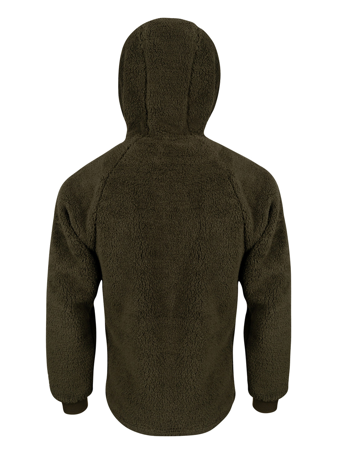 SPEERO Sherpa Fleece Hoodie Dunkeloliv