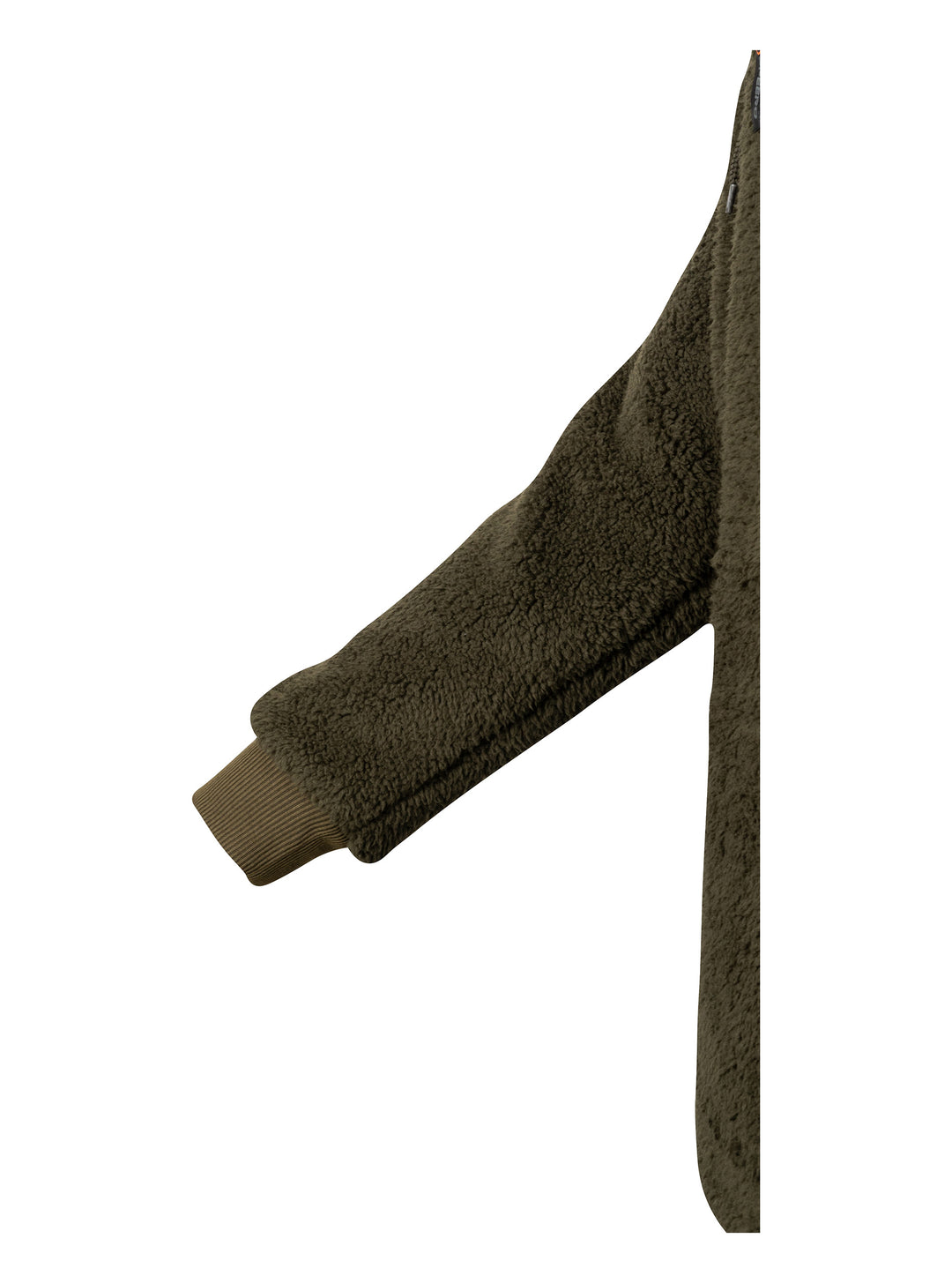 SPEERO Sherpa Fleece Hoodie Dunkeloliv