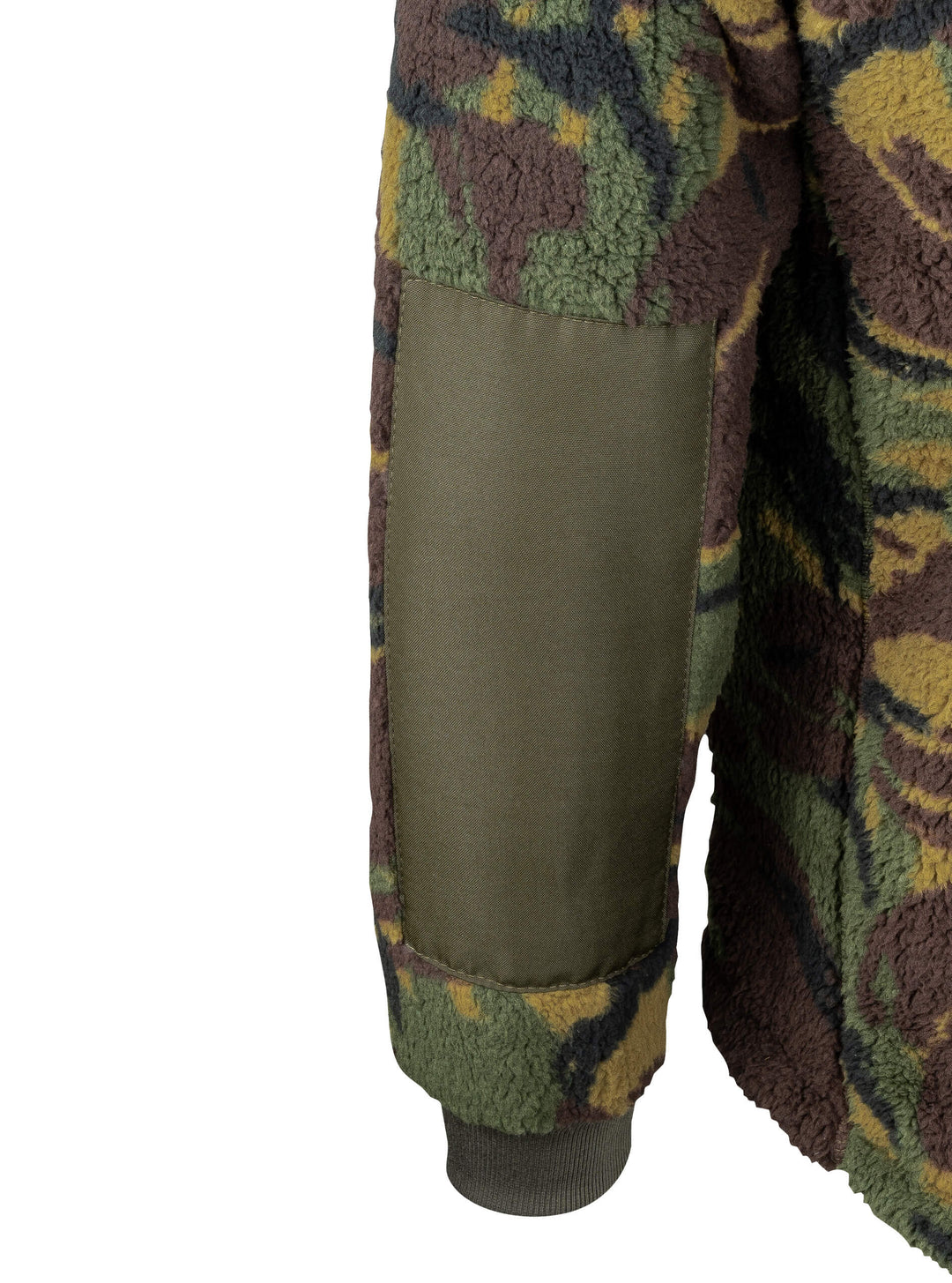 SPEERO Men’s Sherpa Fleece Hoodie Gen 2 – Deep Pile 300g Warm Pullover with Adjustable Hood, Reinforced Shoulder & Elbow Patches, Zipped Pockets for Outdoor, Casual Wear – DPM