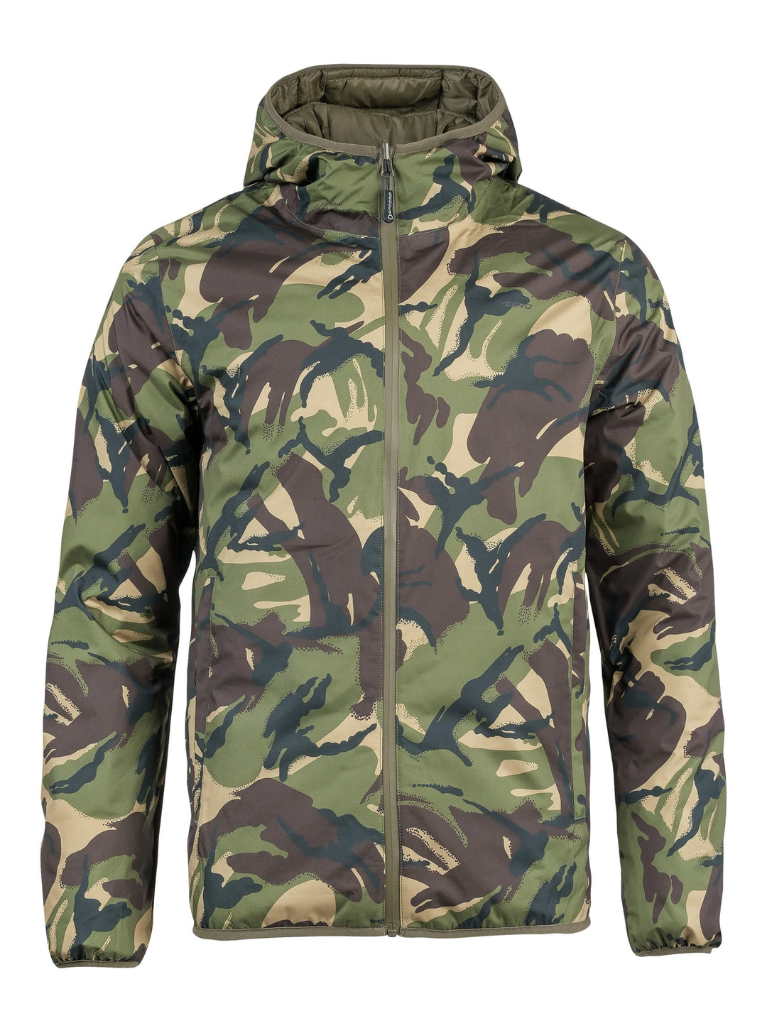 SPEERO Men’s Hooded Reversible Waterproof Jacket - 3-Layer Design, Breatha-Tex Waterproof, Breathable, 200g/m² Insulated, 2 Pockets, Stormproof Zip for Hiking, Walking, Hunting