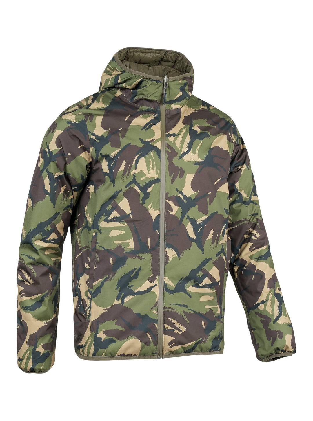 SPEERO Men’s Hooded Reversible Waterproof Jacket - 3-Layer Design, Breatha-Tex Waterproof, Breathable, 200g/m² Insulated, 2 Pockets, Stormproof Zip for Hiking, Walking, Hunting