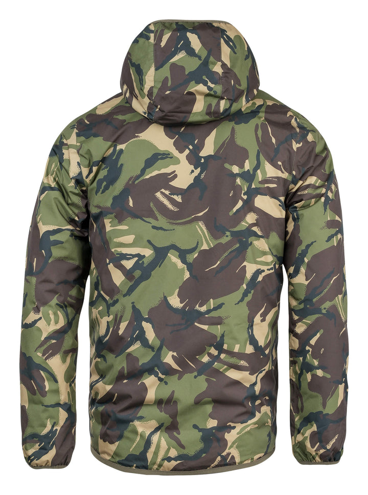 SPEERO Men’s Hooded Reversible Waterproof Jacket - 3-Layer Design, Breatha-Tex Waterproof, Breathable, 200g/m² Insulated, 2 Pockets, Stormproof Zip for Hiking, Walking, Hunting