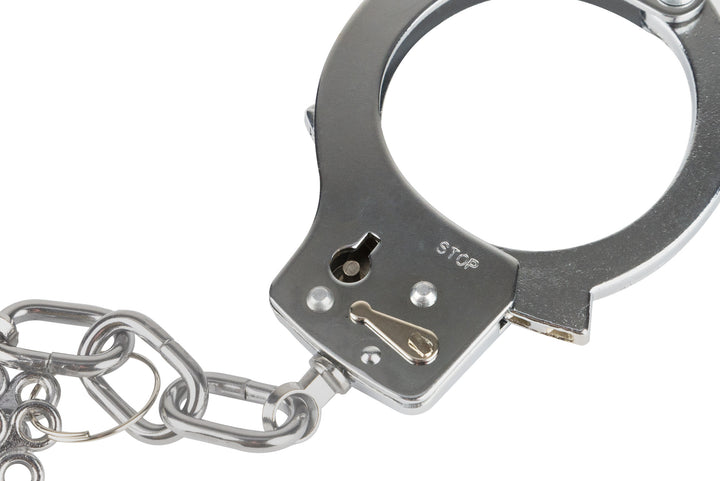 Viper TACTICAL Classic Heavy Duty Standard-Sicherheitshandschellen, polierte Oberfläche, mit 2 Schlüsseln