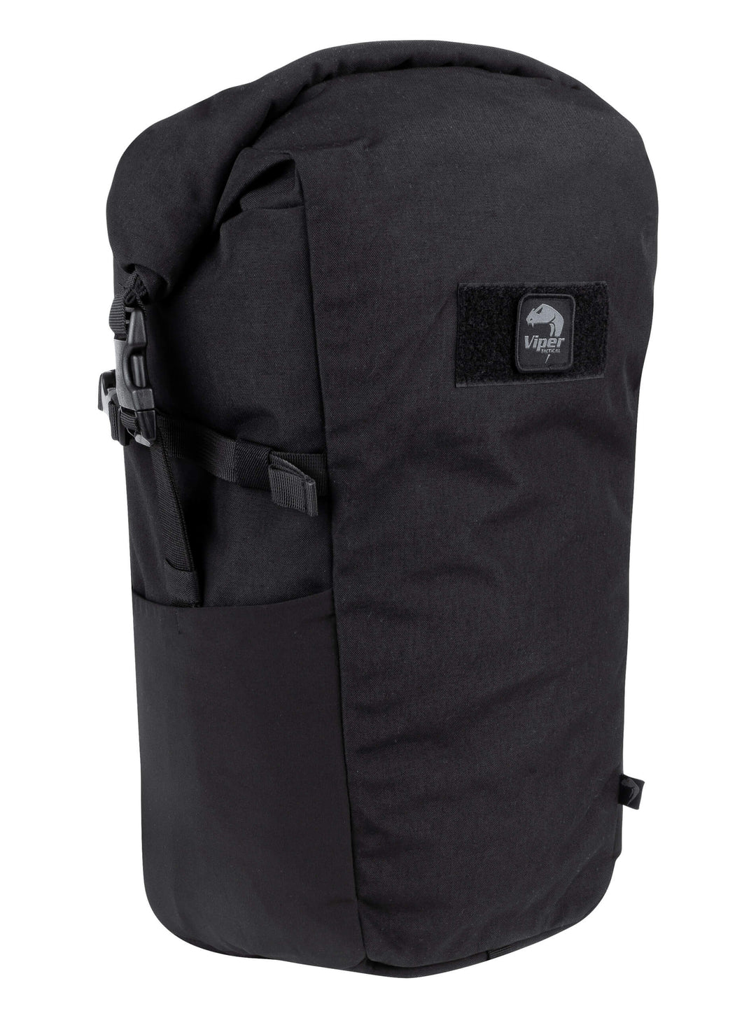 Viper TACTICAL Roll Top Backpack – Durable Cordura Tactical Fold Top Rucksack with Padded Straps, Quick-Access, External Pockets & Hook-and-Loop Patch Panel – Ideal for Hiking, Hunting