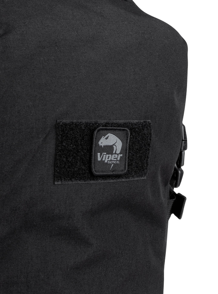 Viper TACTICAL Roll Top Backpack – Durable Cordura Tactical Fold Top Rucksack with Padded Straps, Quick-Access, External Pockets & Hook-and-Loop Patch Panel – Ideal for Hiking, Hunting