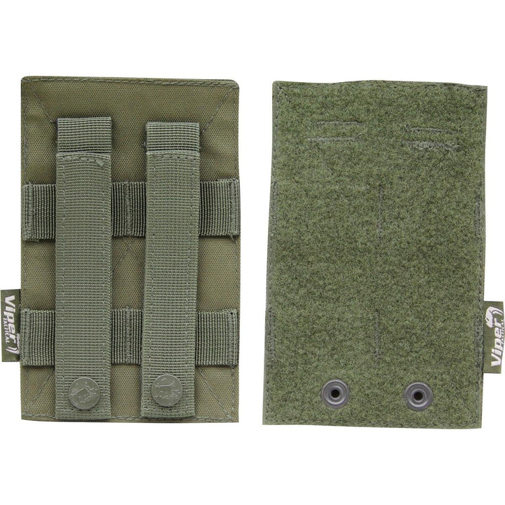 Viper TACTICAL Modular Adjustable Molle Admin Id Patch Flash Panel Green
