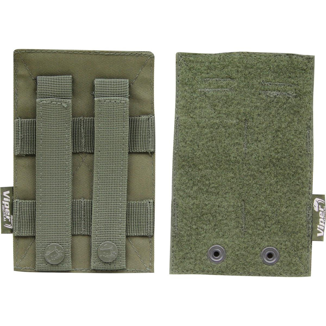 Viper TACTICAL Modular Adjustable Molle Admin Id Patch Flash Panel Green