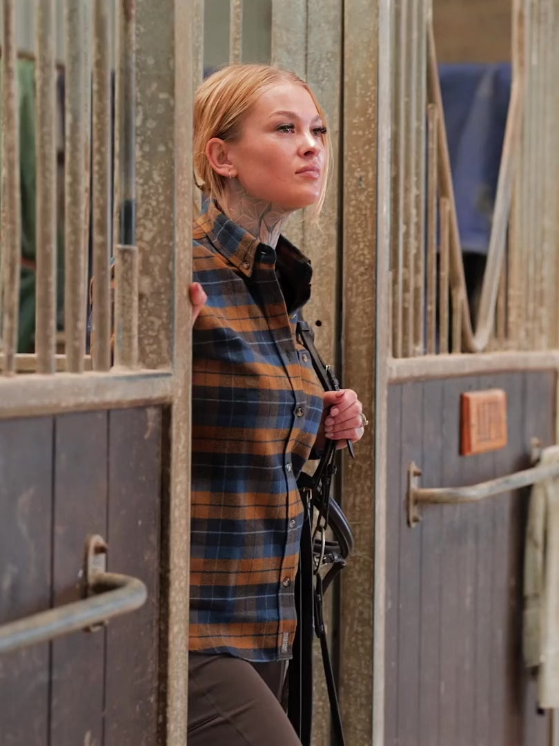 JACK PYKE Ladies Bleasdale Heavy Flannel Shirt