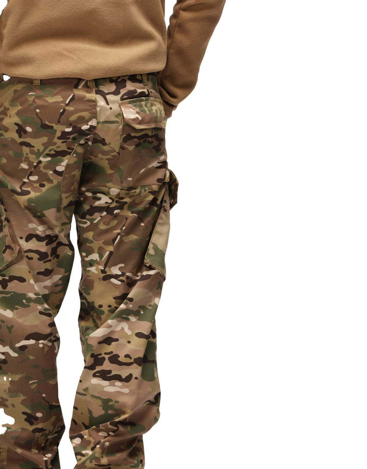 Viper TACTICAL PCS 95 Trousers – Tactical Pants for Men with Cargo Pockets, Reinforced Knees & Adjustable Waist – Ideal for Outdoor, Hiking & Hunting Use