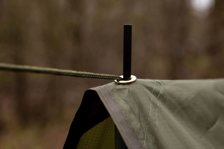 Web-tex Height Extendible Turn Screw locking Bivi Pole